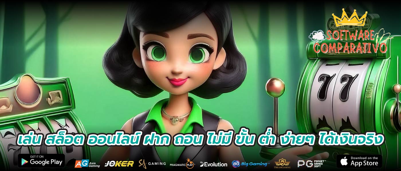 เล่น สล็อต ออนไลน์ ฝาก ถอน ไม่มี ขั้น ต่ำ ง่ายๆ ได้เงินจริง